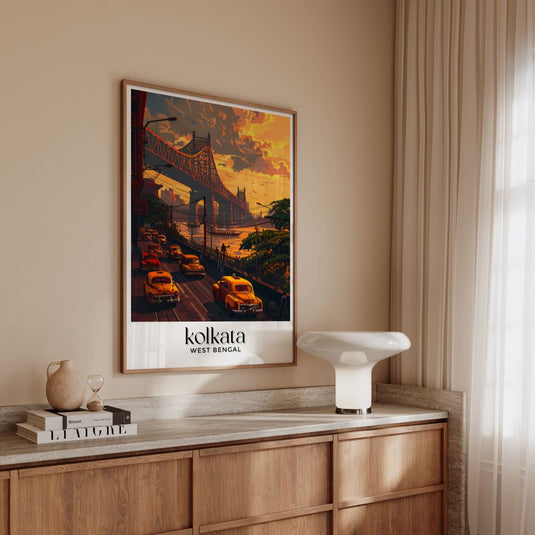 The city of Joy - Kolkata - Travel Wall Art