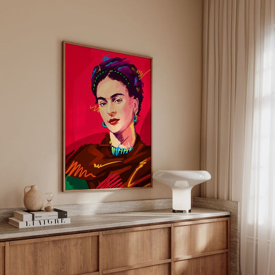Frida - The Dreamer - Portrait Wall Art