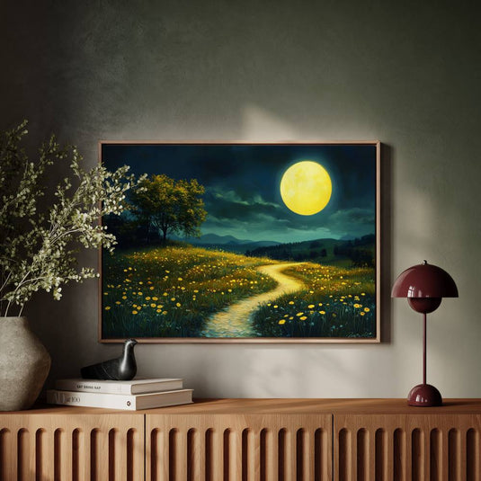 Lunar Lullaby - Landscape Wall Art