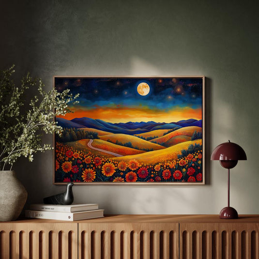 Valley of Flowers - Landscape Wall Art
