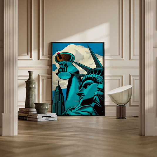 Margaritas and Freedom - Pop Art Style