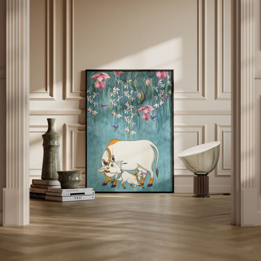 Divine Love - Pichwai Wall Art