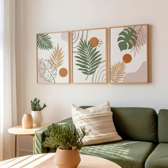 Gypsy Garden - Boho Wall Art - Set of 3