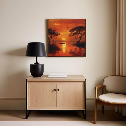Crimson Skies - Landscape Wall Art
