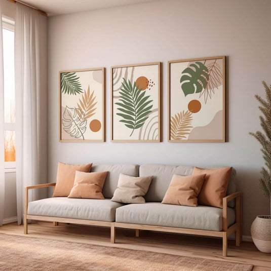 Gypsy Garden - Boho Wall Art - Set of 3