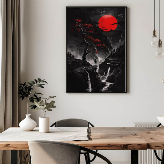 Blood Moon - Japanese Wall Art