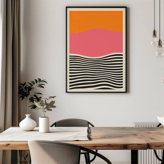 Striped Minimalism - Minimal Wall Art