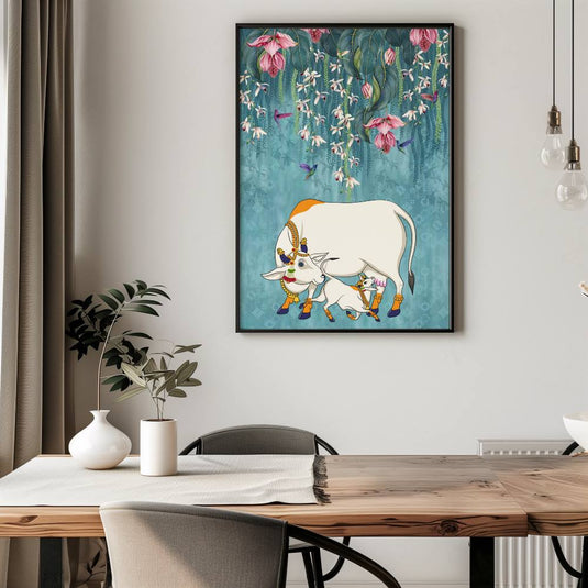 Divine Love - Pichwai Wall Art