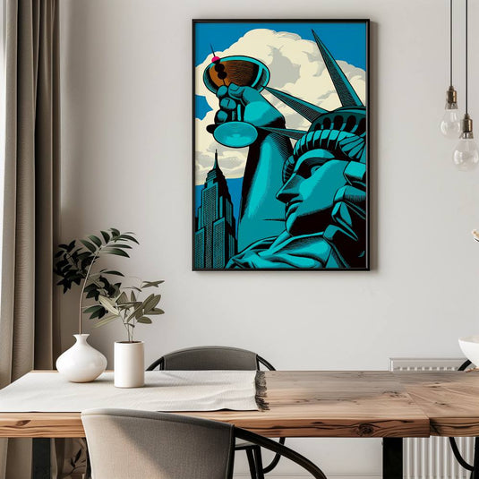 Margaritas and Freedom - Pop Art Style