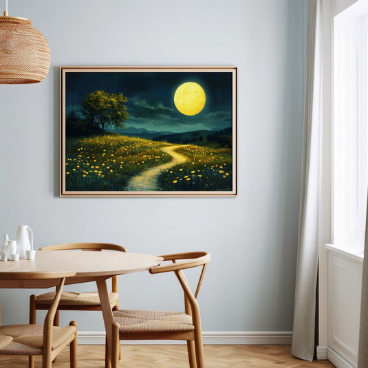 Lunar Lullaby - Landscape Wall Art