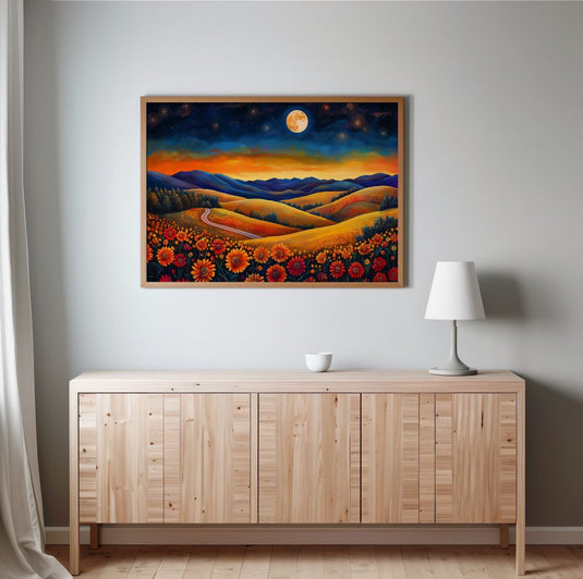 Valley of Flowers - Landscape Wall Art
