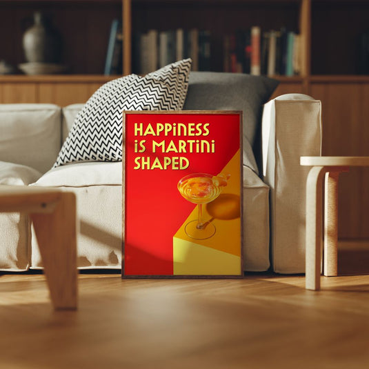 Martini Shaped - Bar Posters