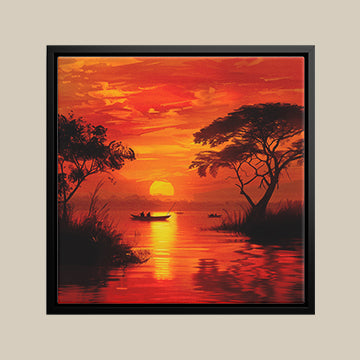 Crimson Skies - Landscape Wall Art