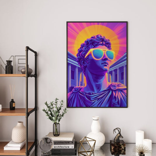 Cool Greek Antiquity Wall Art - Pop Art Style