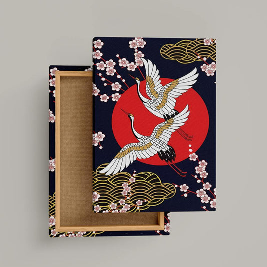 Cranes of Japan - Japanese Wall Art