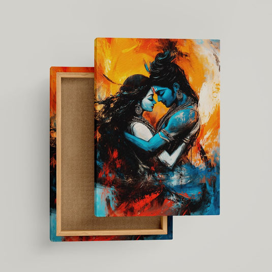 The Cosmic Lovers - Religious Wall Art