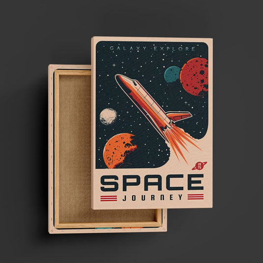 Space Journey - Space Wall Art
