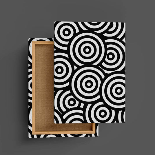 Infinite Circles - Abstract Minimal Wall Art