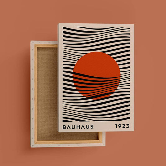 Bauhaus Sunset - Bauhaus Wall Art