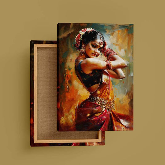 Tradition In Motion - Indian Wall Art