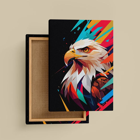 A Pop Of Power - Eagle Wall Art Print
