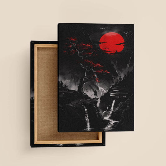 Blood Moon - Japanese Wall Art