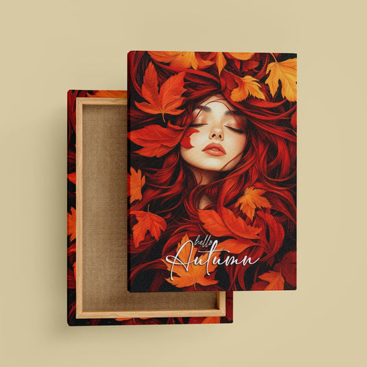 Autumn's Beauty - Portrait Wall Art