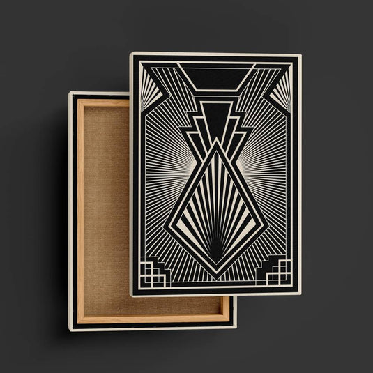 Art Deco Pattern - Minimal Wall Art