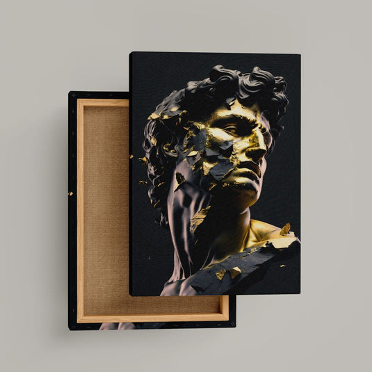 Golden Legacy - Greek Art Style - Canvas Wall Art