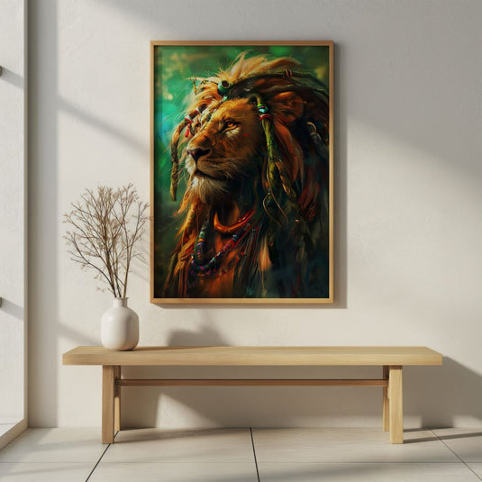 Rastafari King - Animal Wall Art