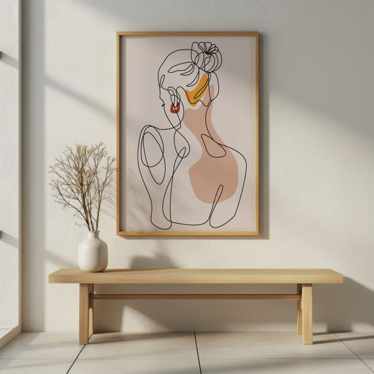 Soulful Lines - Boho Wall Art