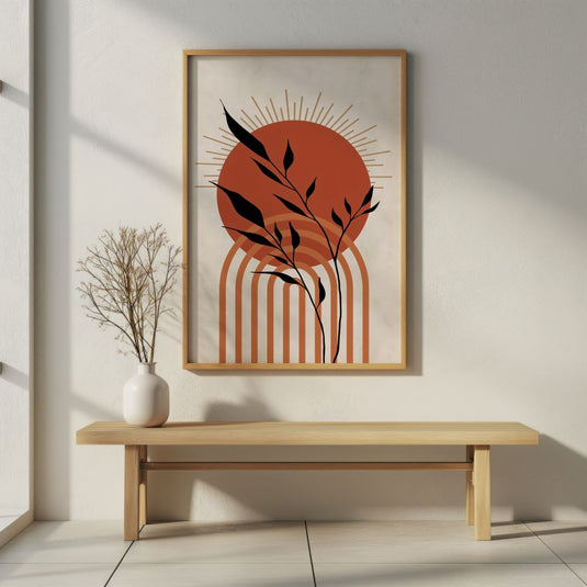 Bohemian Rays - Boho Wall Art