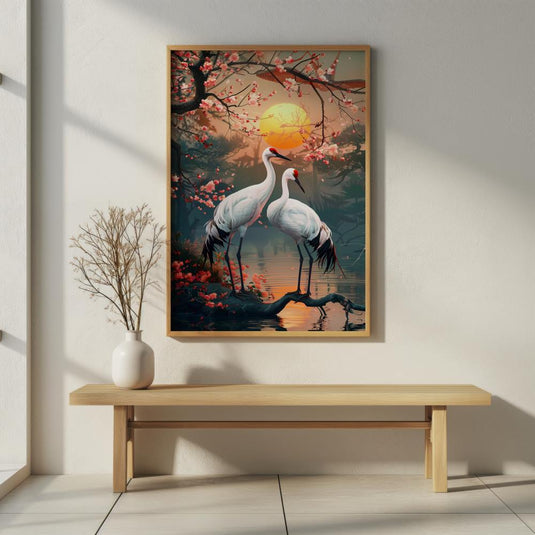 A Pair In Paradise - Bird Wall Art Prints