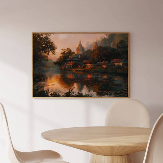 Sacred Shores - Landscape Painting