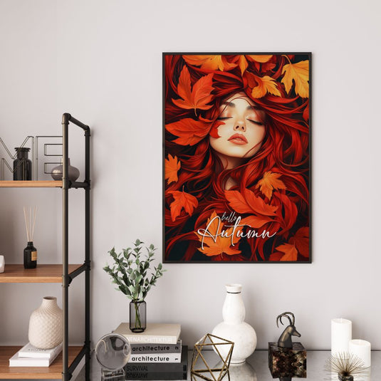 Autumn's Beauty - Portrait Wall Art