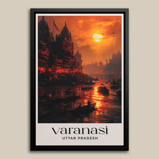 Ghats of Varanasi - Travel Wall Art