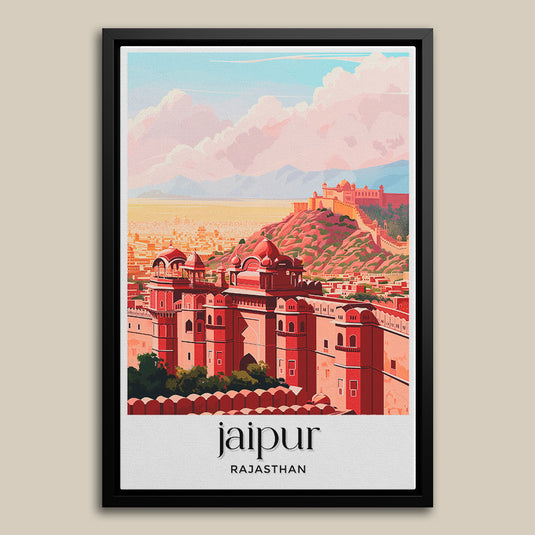 The Pink City - Jaipur - Travel Wall Art