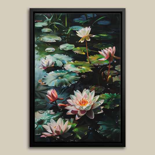 Peaceful Lotus - Floral Art