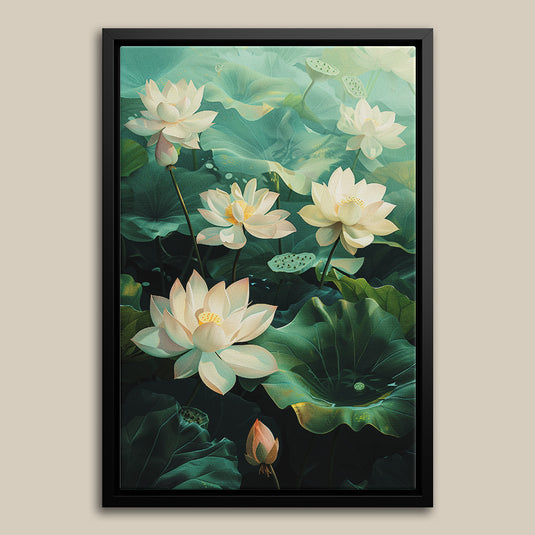 Lotus Paradise - Floral Wall Art