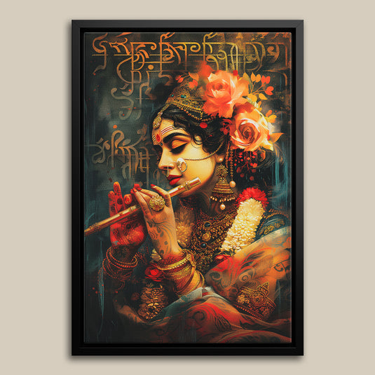 Echoes of Radha - Radha Wall Art
