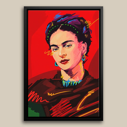 Frida - The Dreamer - Portrait Wall Art
