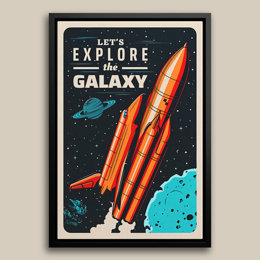 Galaxy Explorer - Space Wall Art
