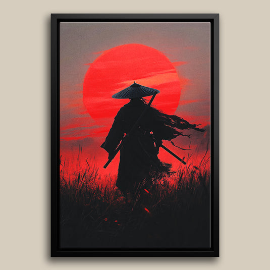 The Lone Samurai - Japanese Wall Art