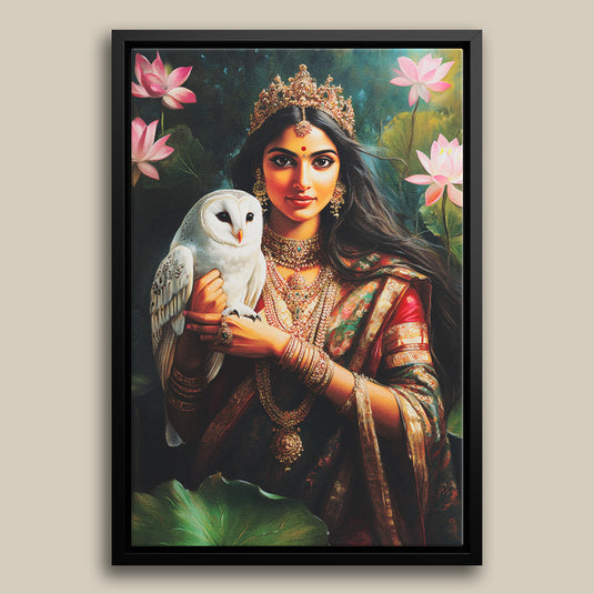 The Radiance of Lakshmi - Religious Wall Art