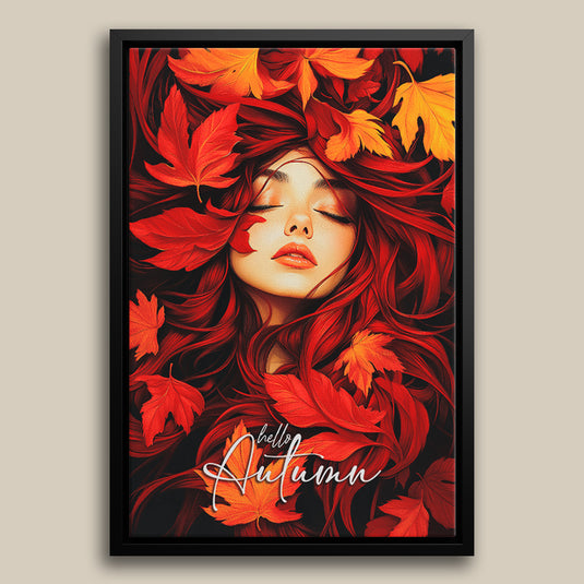 Autumn's Beauty - Portrait Wall Art