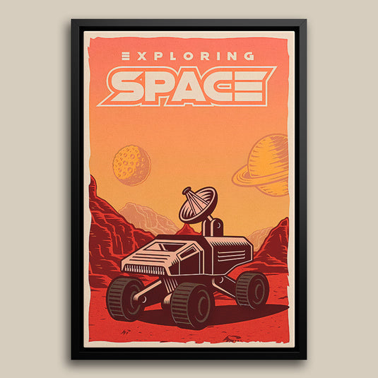 Galactic Rover - Space Wall Art