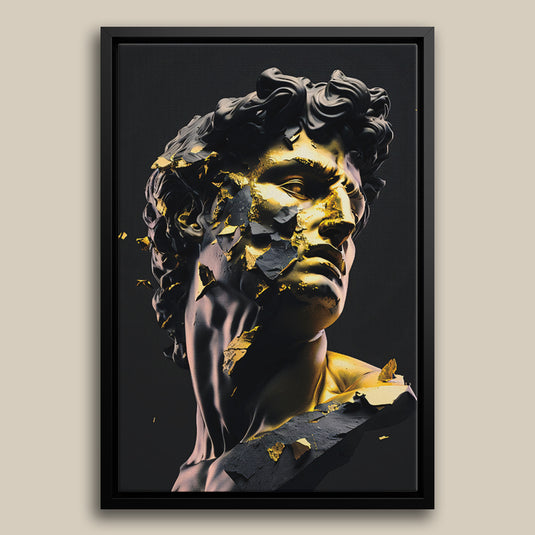 Golden Legacy - Greek Art Style - Canvas Wall Art