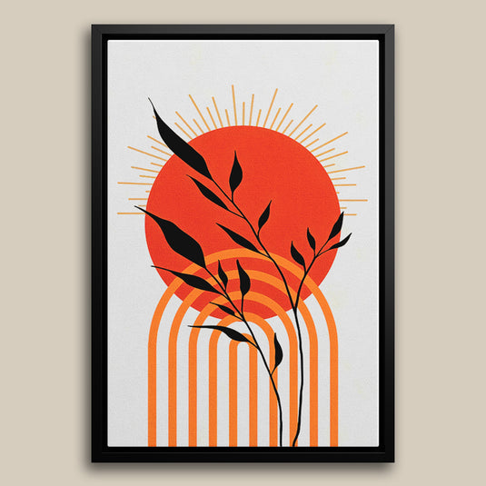 Bohemian Rays - Boho Wall Art