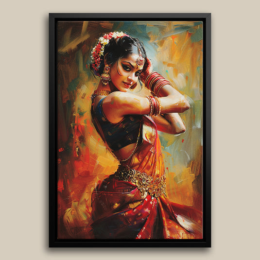 Tradition In Motion - Indian Wall Art