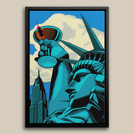 Margaritas and Freedom - Pop Art Style